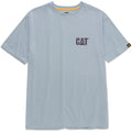 Caterpillar Trademark Tee Blue Fog Heather (29579) - Work T-Shirts