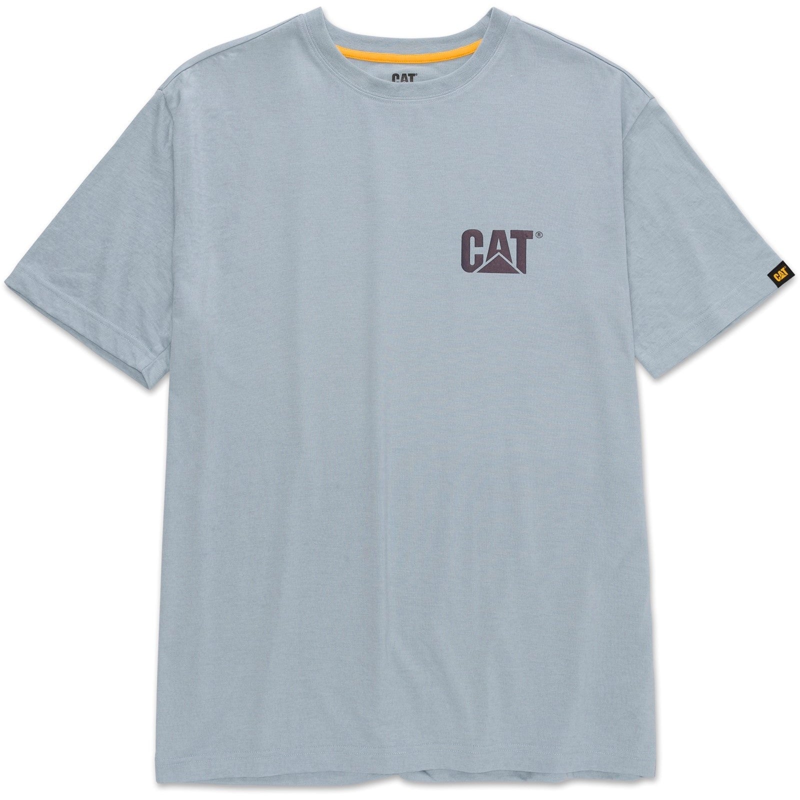 Caterpillar Trademark Tee Blue Fog Heather (29579) - Work T-Shirts