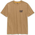 Caterpillar Trademark Tee Khaki (29579) - Work T-Shirts