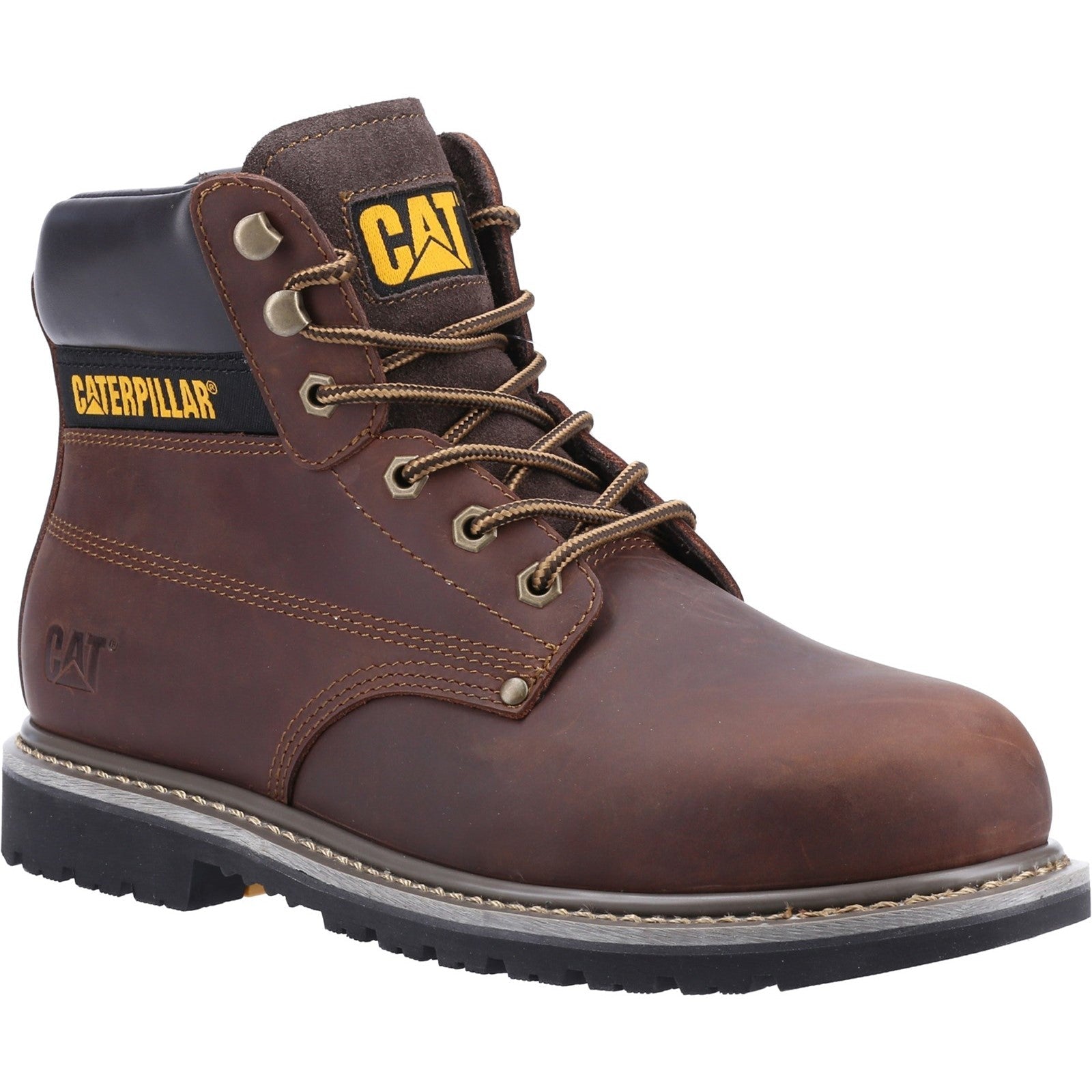 Caterpillar Powerplant S3 GYW Safety Boot S3 Brown (29981) - Safety Boots