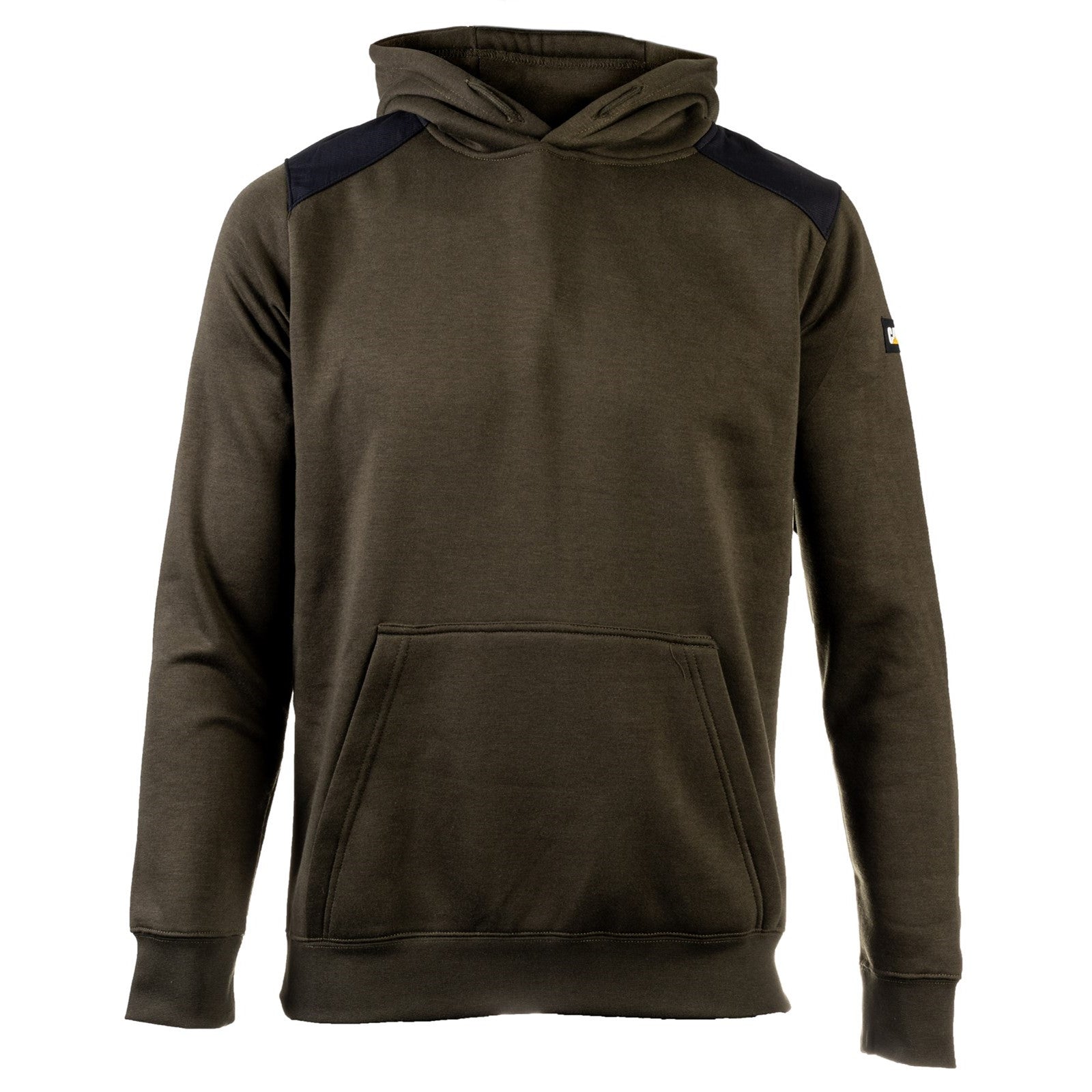 Caterpillar Essentials Hooded Sweatshirt Army Moss (31161) - Work Sweatshirts