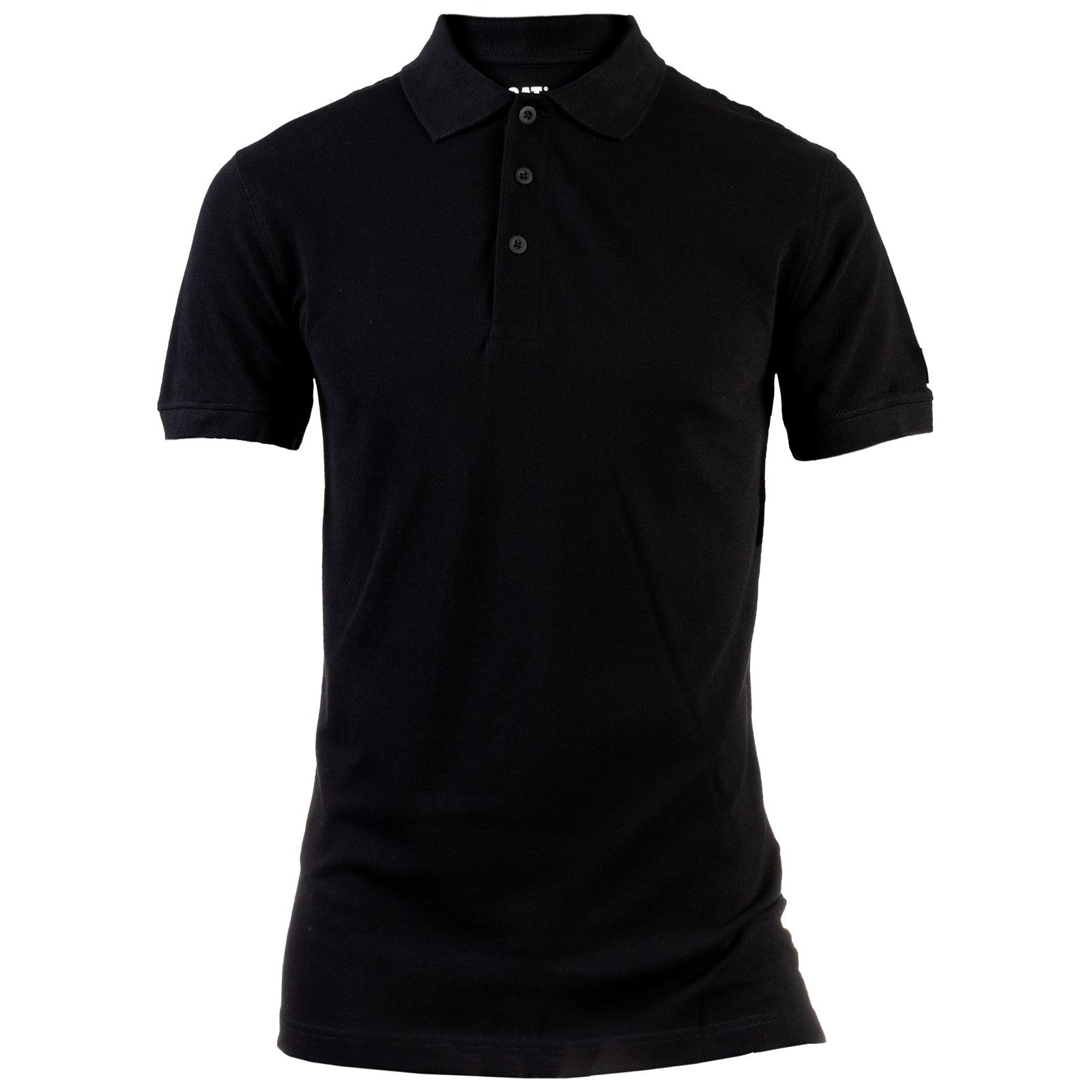 Caterpillar Essentials Polo Shirt Black (31163) - Work Polo Shirts