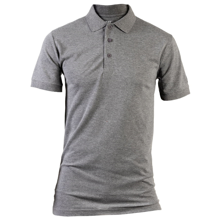 Caterpillar Essentials Polo Shirt Dark Heather Grey - Dark Grey (31163)