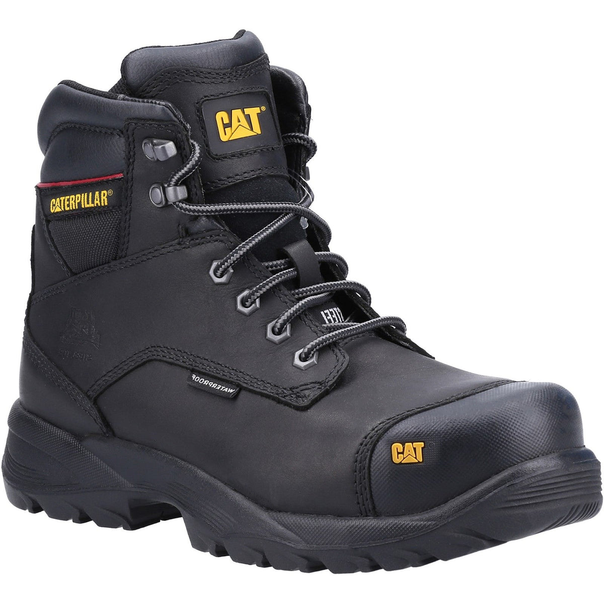 Caterpillar Spiro Waterproof Safety Boot S3 Black (32430) - Safety Boots
