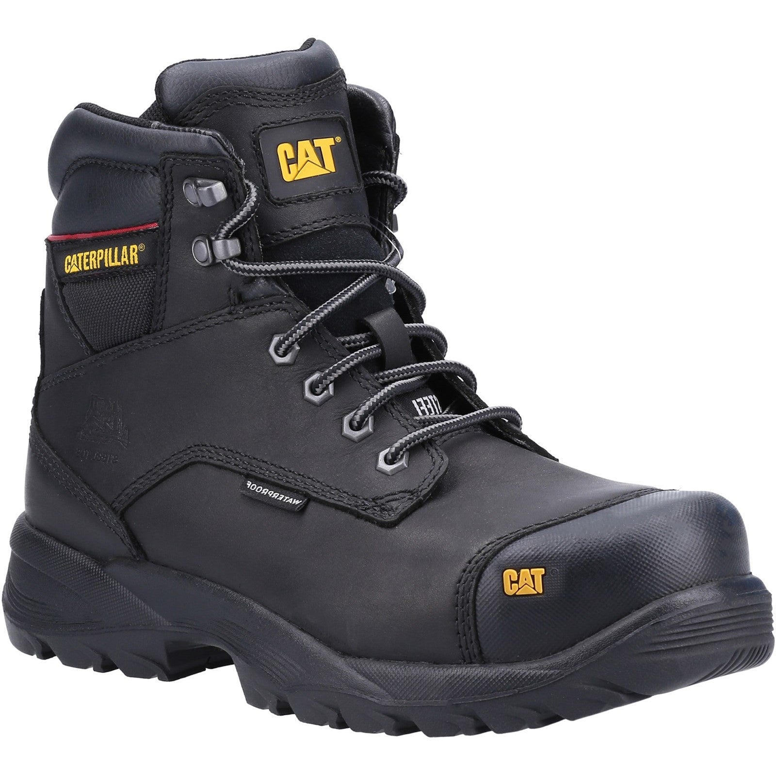 Caterpillar Spiro Waterproof Safety Boot S3 Black (32430) - Safety Boots