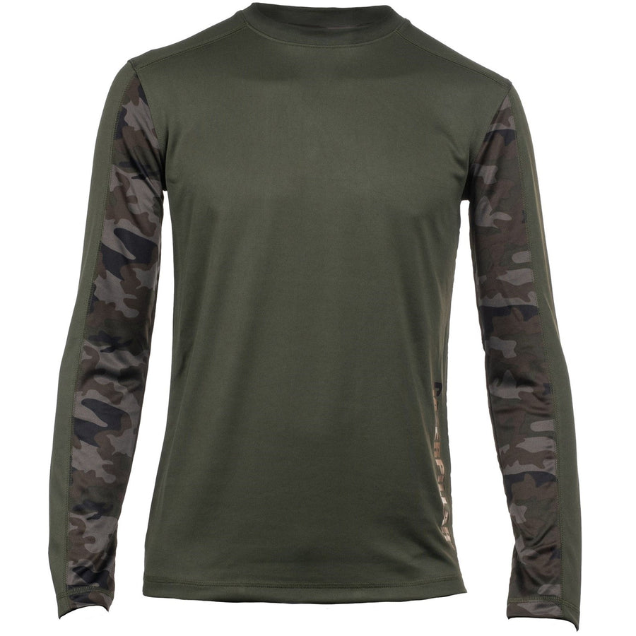 Caterpillar Coolmax Long Sleeve Tee Night Camo (32527)