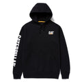 Caterpillar Trademark Banner Hooded Sweatshirt Black (35871) - Work Sweatshirts