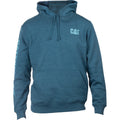 Caterpillar Trademark Banner Hooded Sweatshirt Mallard (35872) - Work Sweatshirts