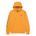 Caterpillar Trademark Banner Hooded Sweatshirt Yellow - Mustard Yellow (35872) - Work Sweatshirts