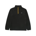 Caterpillar CAT Microfleece Quarter Zip Black/Yellow (35873) - Work Fleeces