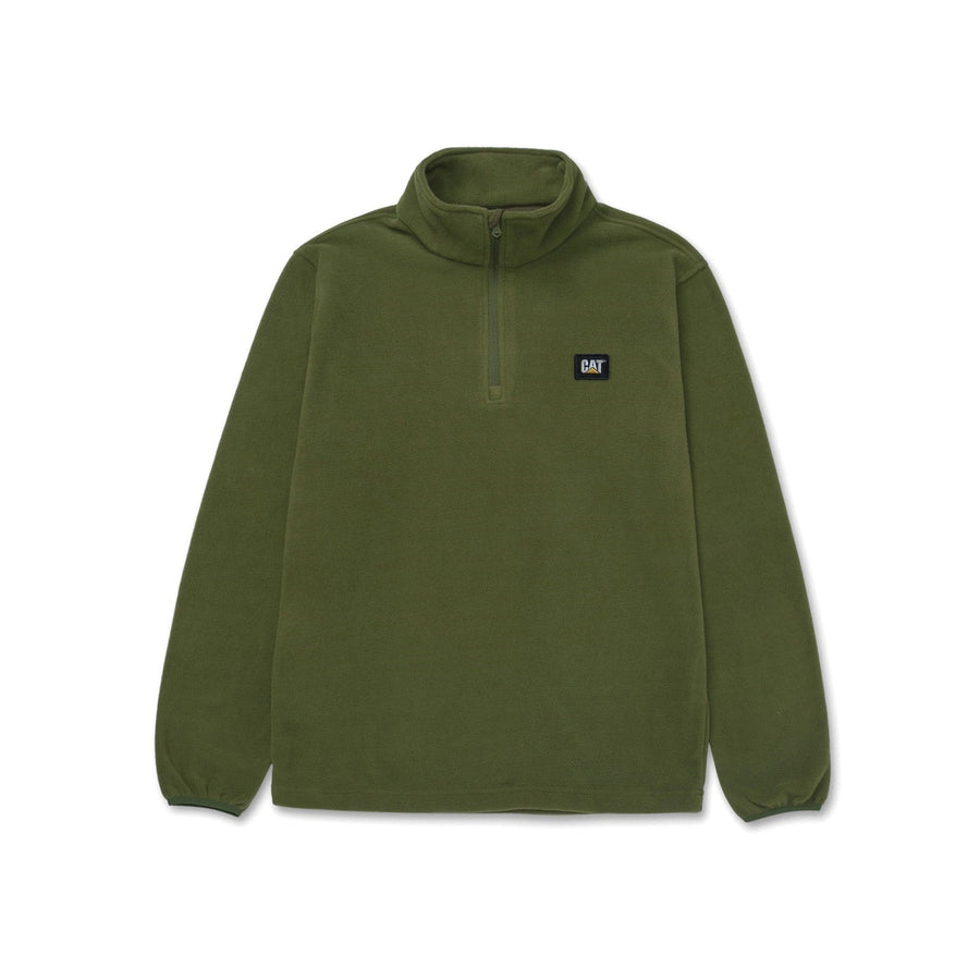 Caterpillar CAT Microfleece Quarter Zip Chive (35873)