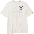 Caterpillar Graphic Tee Vanilla (36832) - Work T-Shirts