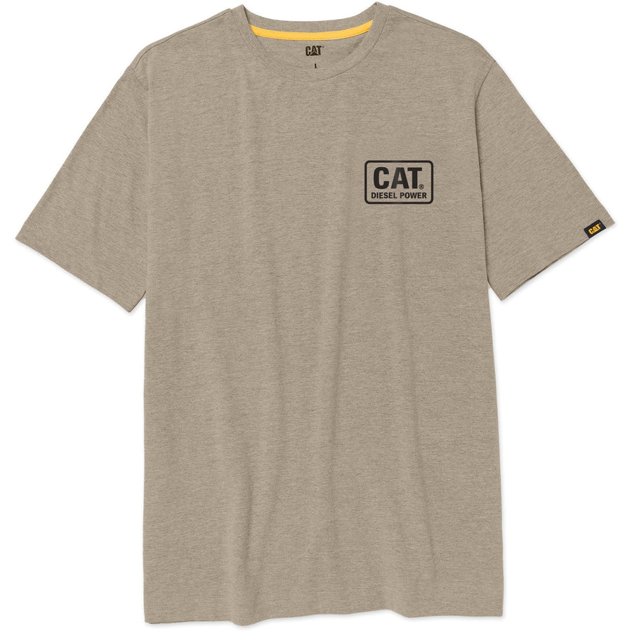 Caterpillar Graphic Tee Hummus (36832)