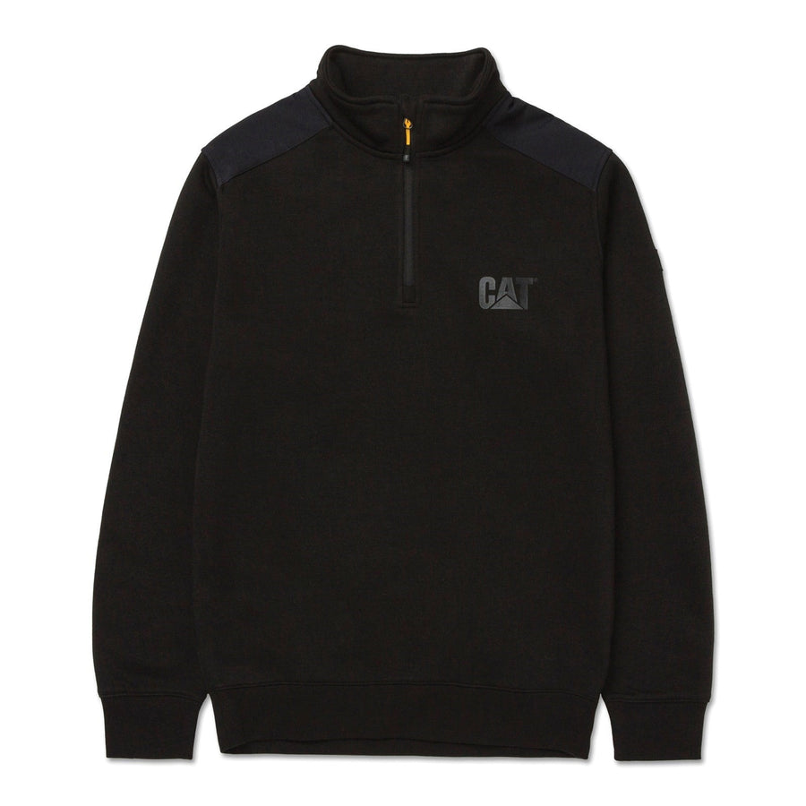 Caterpillar Essential 1/4 Zip Sweatshirt Black (36833)