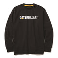 Caterpillar Midweight Crewneck Sweatshirt Black (38035) - Work Sweatshirts