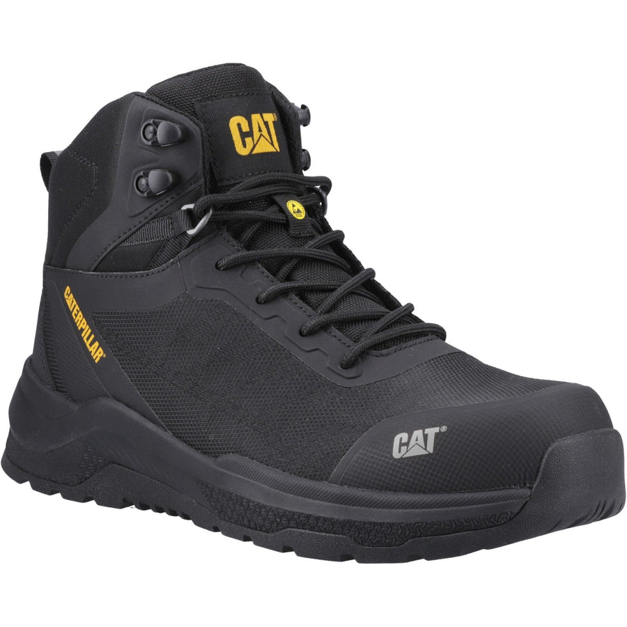 Caterpillar Inductor Mesh Mid Safety Boots Black (40802)