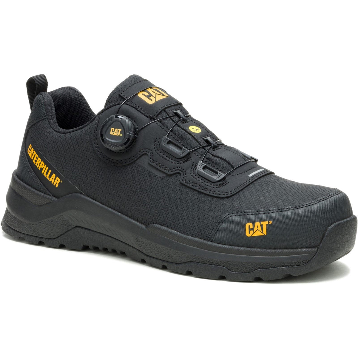 Caterpillar Inductor Tech Low Safety Trainers Black (41626) - Safety Trainers