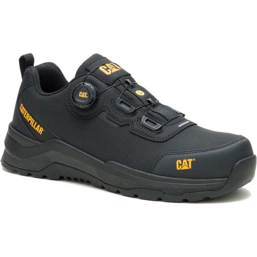 Caterpillar Inductor Tech Low Safety Trainers Black (41626)