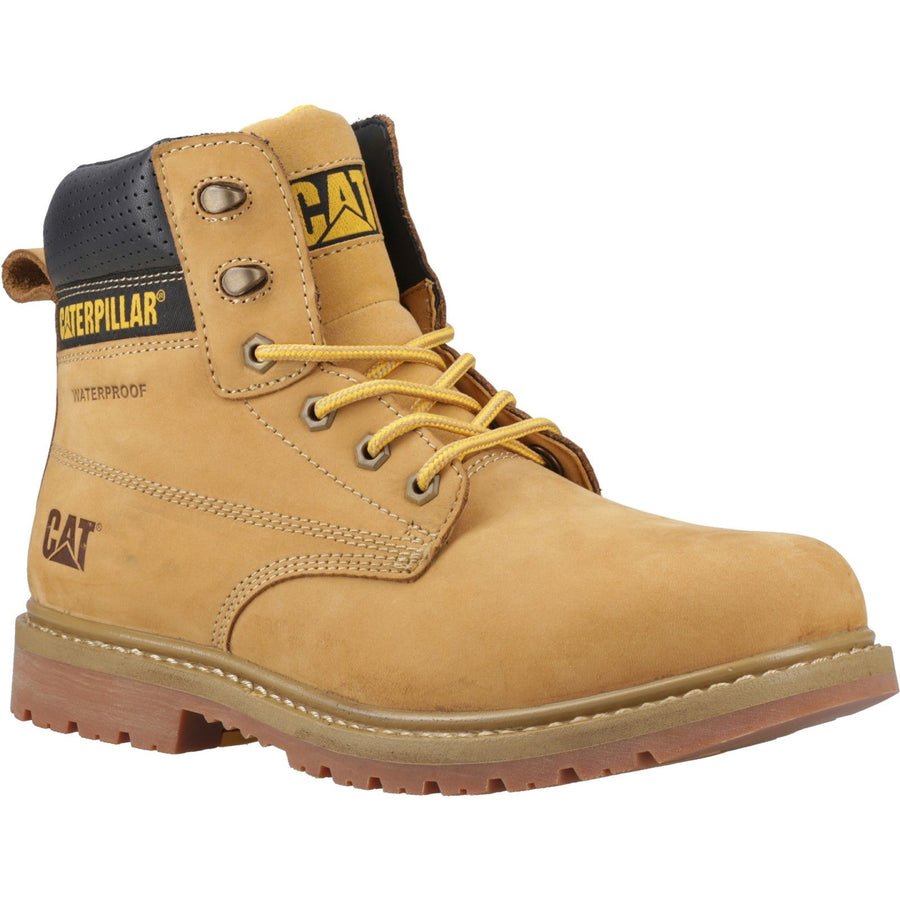 Caterpillar Silva Lace up Occupational Work Boots Honey (42124)