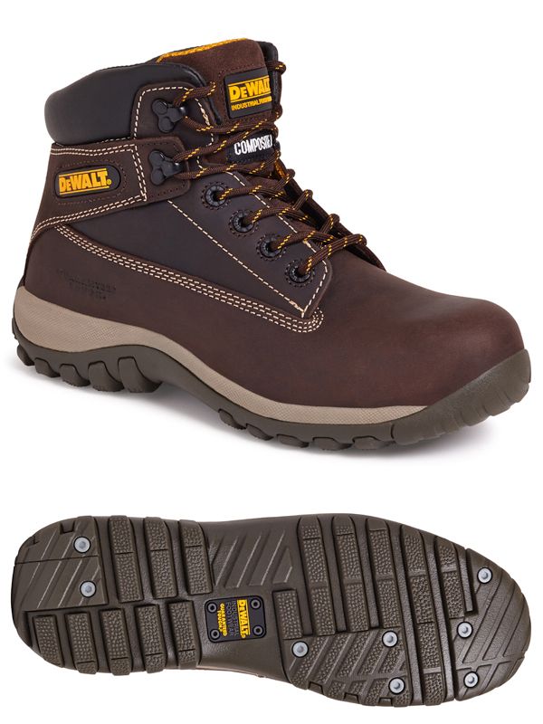 DeWalt Hammer Brown Non-Metallic Safety Boot S1