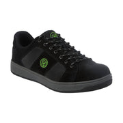 Apache Kick Black Suede Cupsole Safety Trainer S1P - Safety Trainer