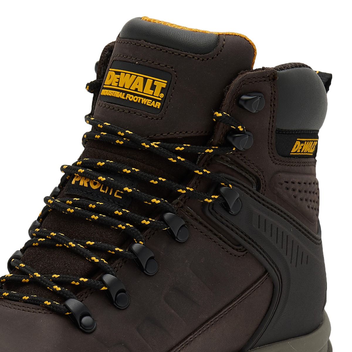 DeWalt Kirksville Brown ProLite Waterproof Safety Boot, Aluminium Toe Cap, Composite Midsole S7S - Safety Boot