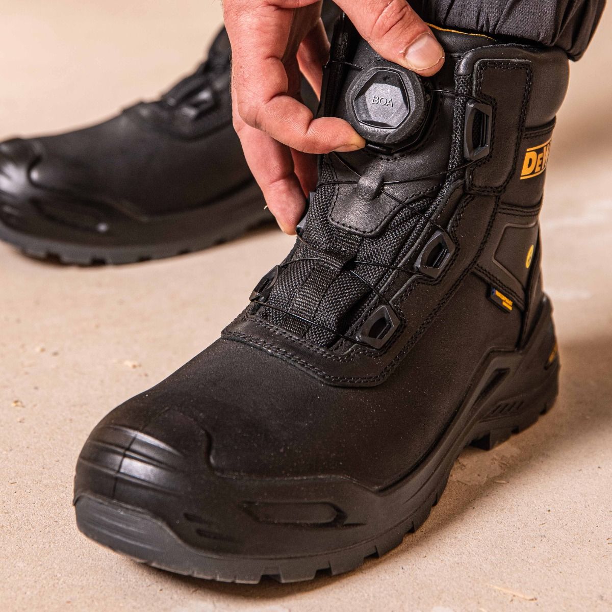 DeWalt Lander Black BOA Safety Boot S7S - Safety Boot