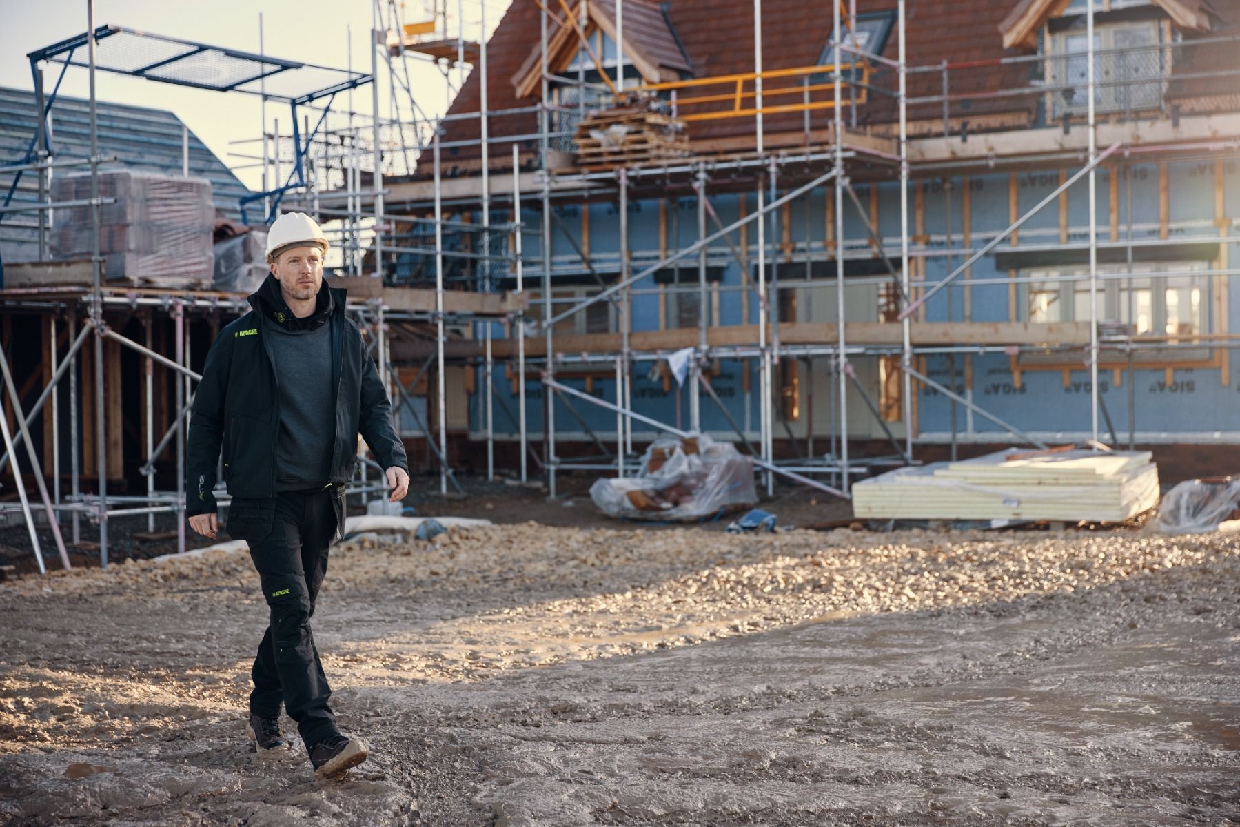 Apache Ottawa Stretch Waterproof Jacket. 8000mm x 8000mm - Work Jacket