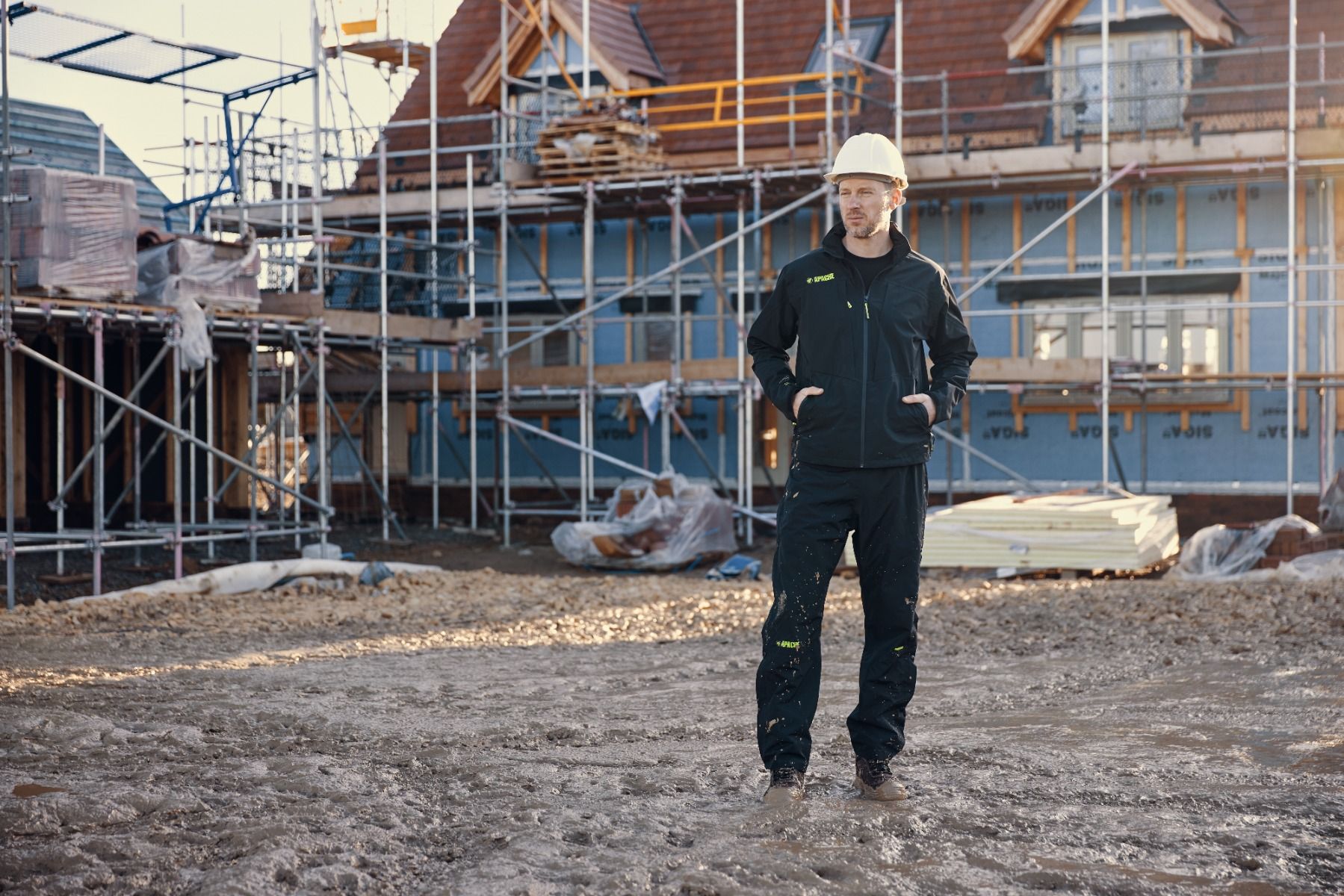 Apache Ottawa Stretch Waterproof Jacket. 8000mm x 8000mm - Work Jacket
