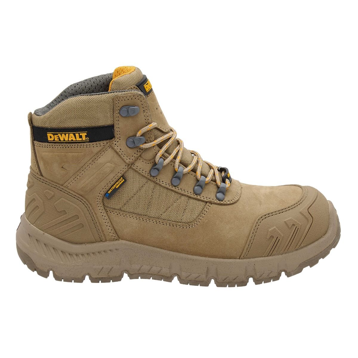 DeWalt Milburn Stone Waterproof Boot With Overnose S7 - Safety Boot
