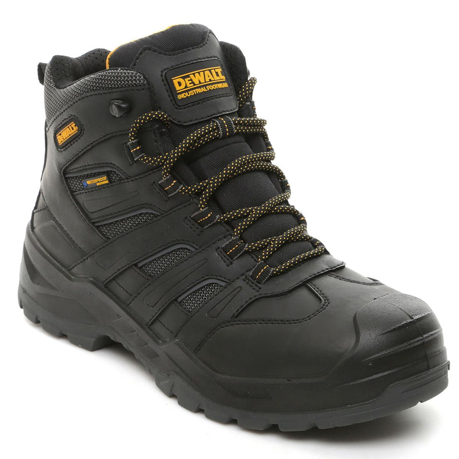 DeWalt Murray Black Waterproof Safety Boot, PU/Rubber, S7 SR SC FO HRO LG