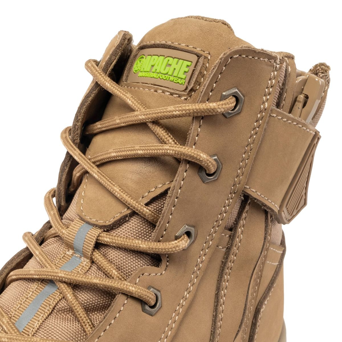 Apache Outback Stone Water Resistant Side Zip Boot With HI & CI S3S - Safety Boot