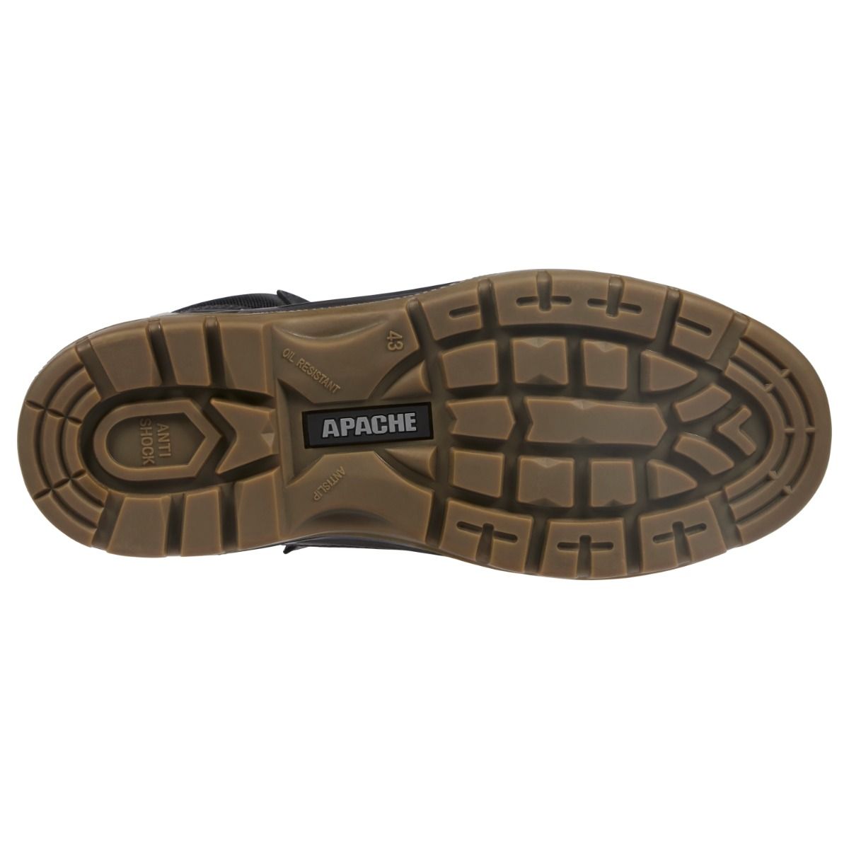 Apache Ranger Black S3WR Black Waterproof Safety Hiker S7 - Safety Boot