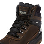 Apache Ranger Brown S3WR Brown Waterproof Safety Hiker S7 - Safety Boot