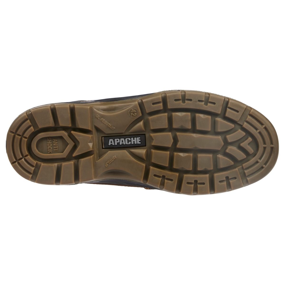 Apache Ranger Brown S3WR Brown Waterproof Safety Hiker S7 - Safety Boot