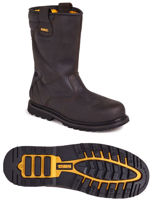 DeWalt Rigger Brown Welted Rigger Boot SB