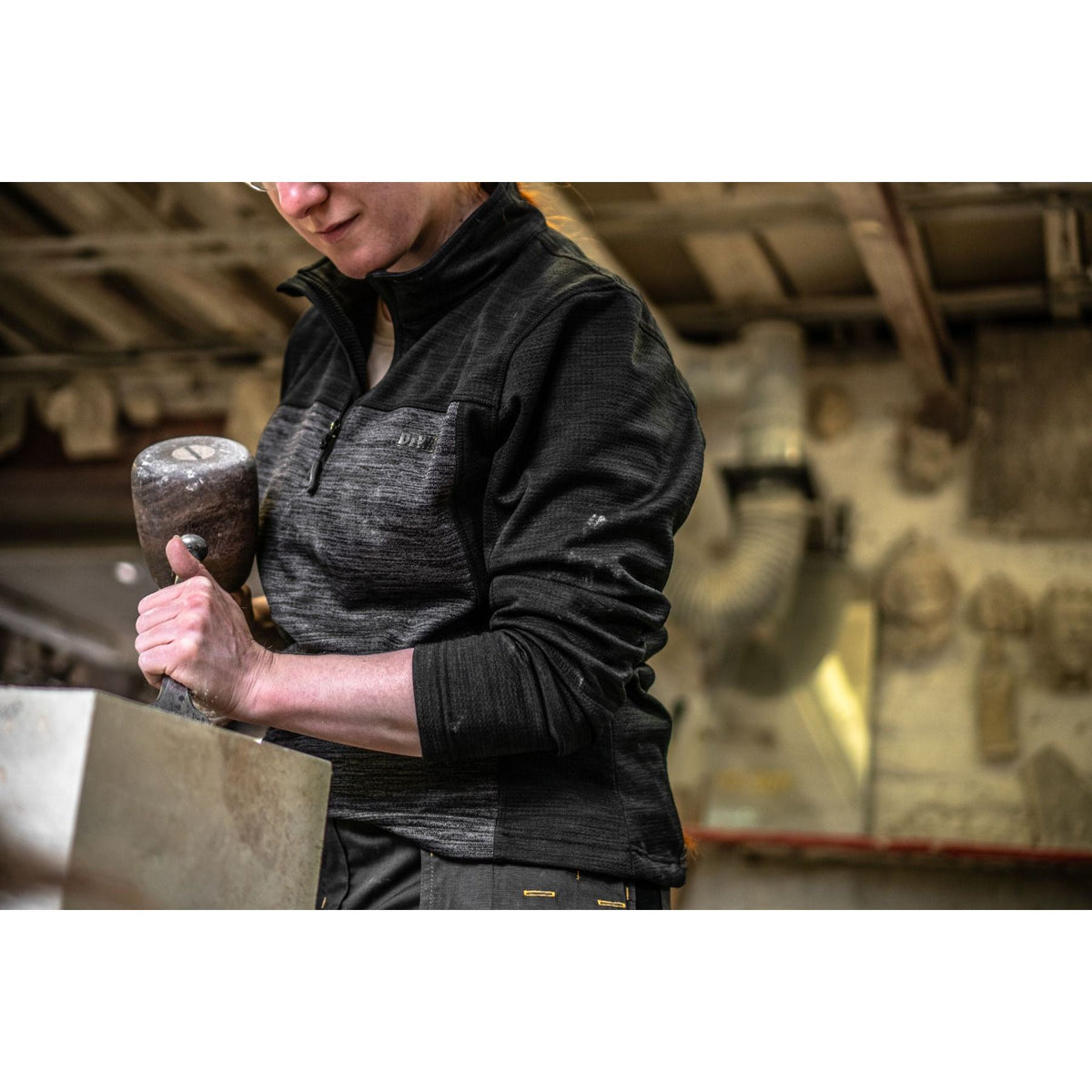 DeWalt Charlotte Ladies Quarter Zip - Work Fleece
