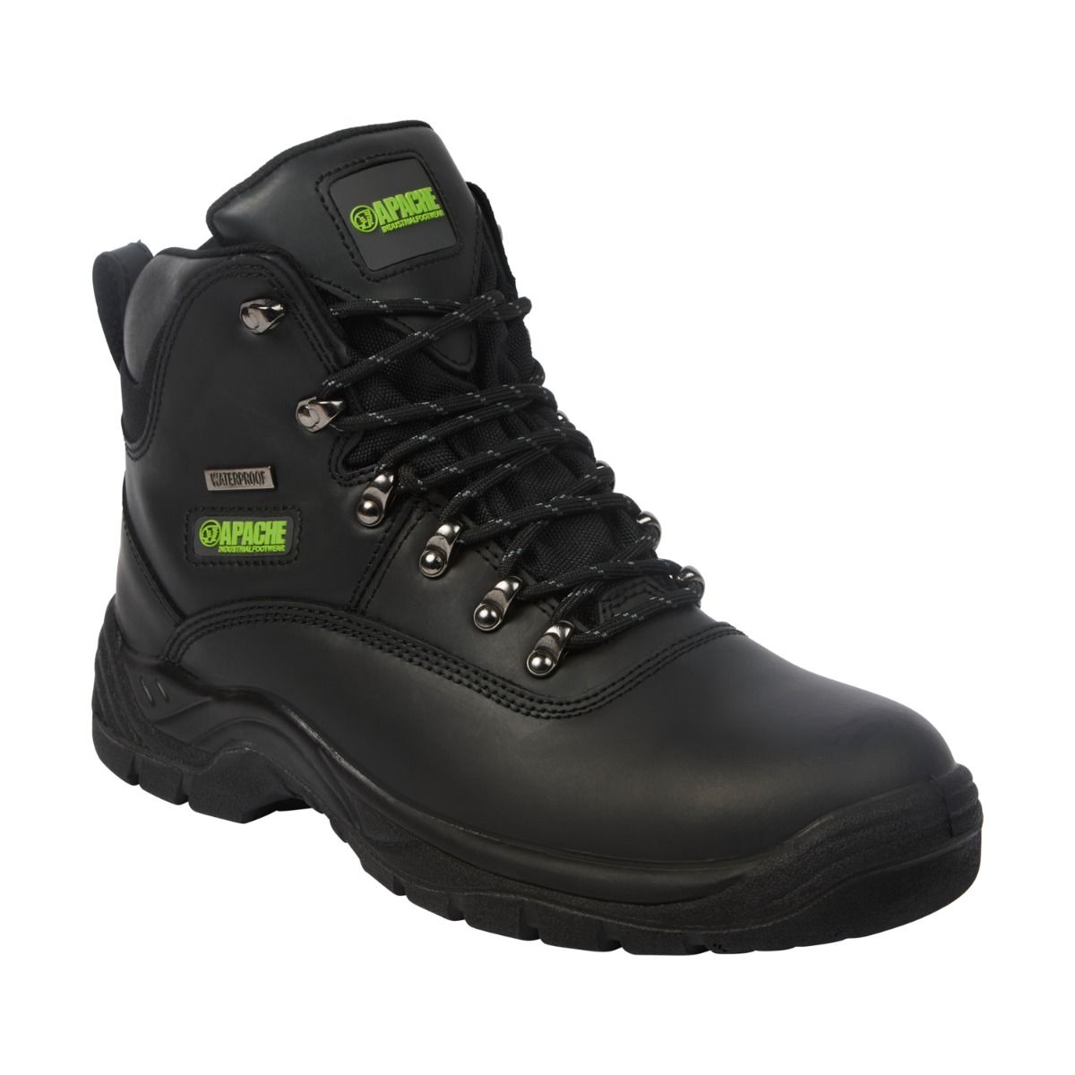 Apache SS812SM Black Waterproof Safety Hiker S7 - Safety Boot