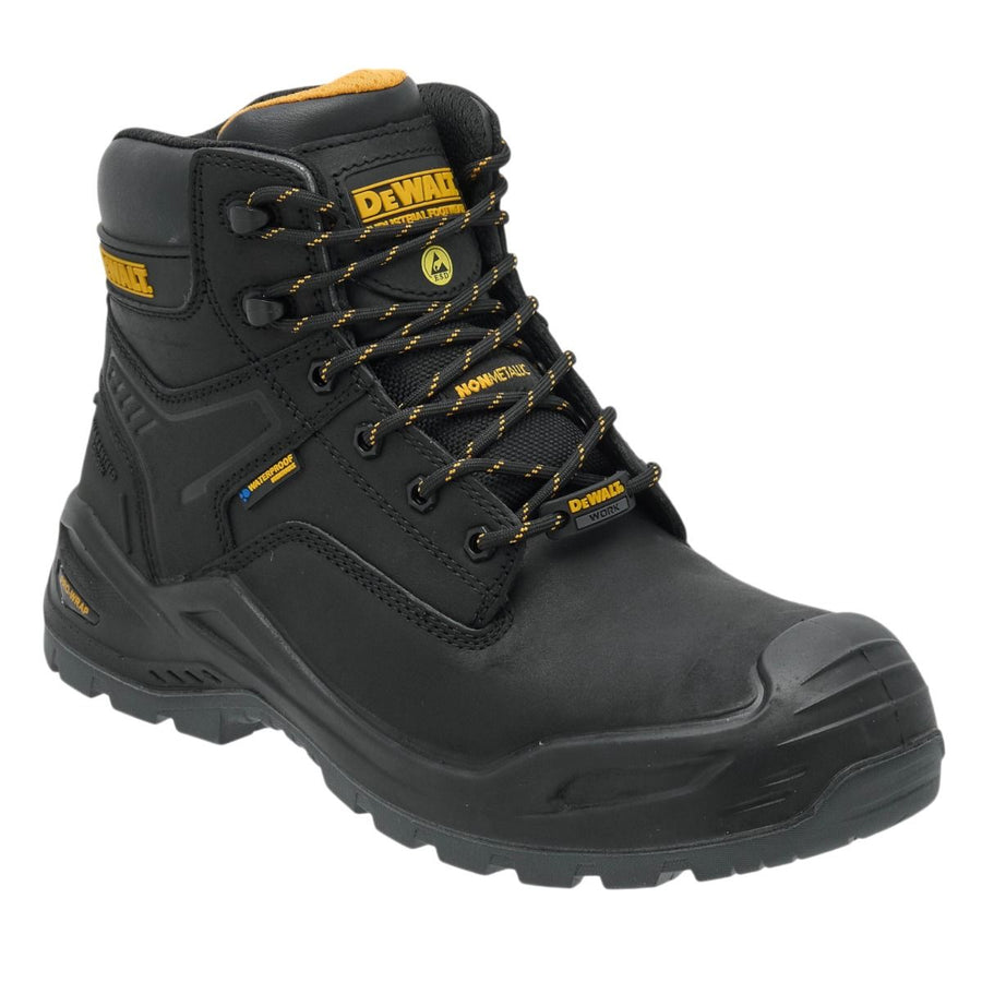 DeWalt Steelforge Black Non-Metallic Waterproof Safety Boot S7S