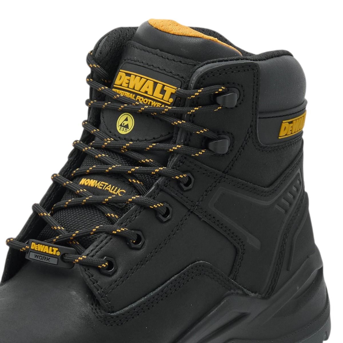 DeWalt Steelforge Black Non-Metallic Waterproof Safety Boot S7S - Safety Boot