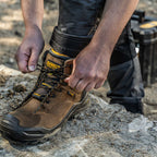 DeWalt Steelforge Palm Brown Non-Metallic Waterproof Safety Boot S7S - Safety Boot