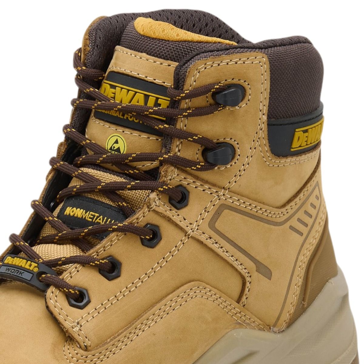 DeWalt Steelforge Wheat Non-Metallic Waterproof Safety Boot S7S - Safety Boot