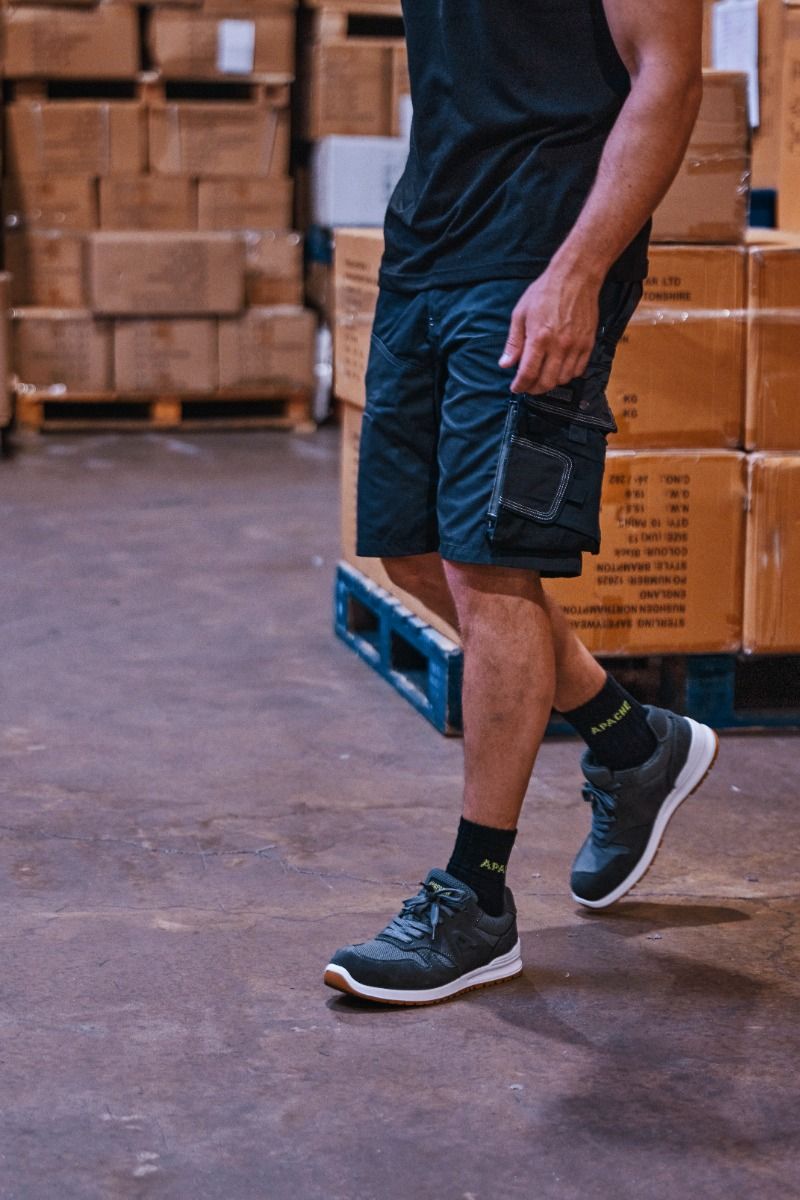 Apache Winnipeg Suede Safety Trainer S1 - Safety Trainer