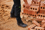Apache Ranger Black S3WR Black Waterproof Safety Hiker S7 - Safety Boot
