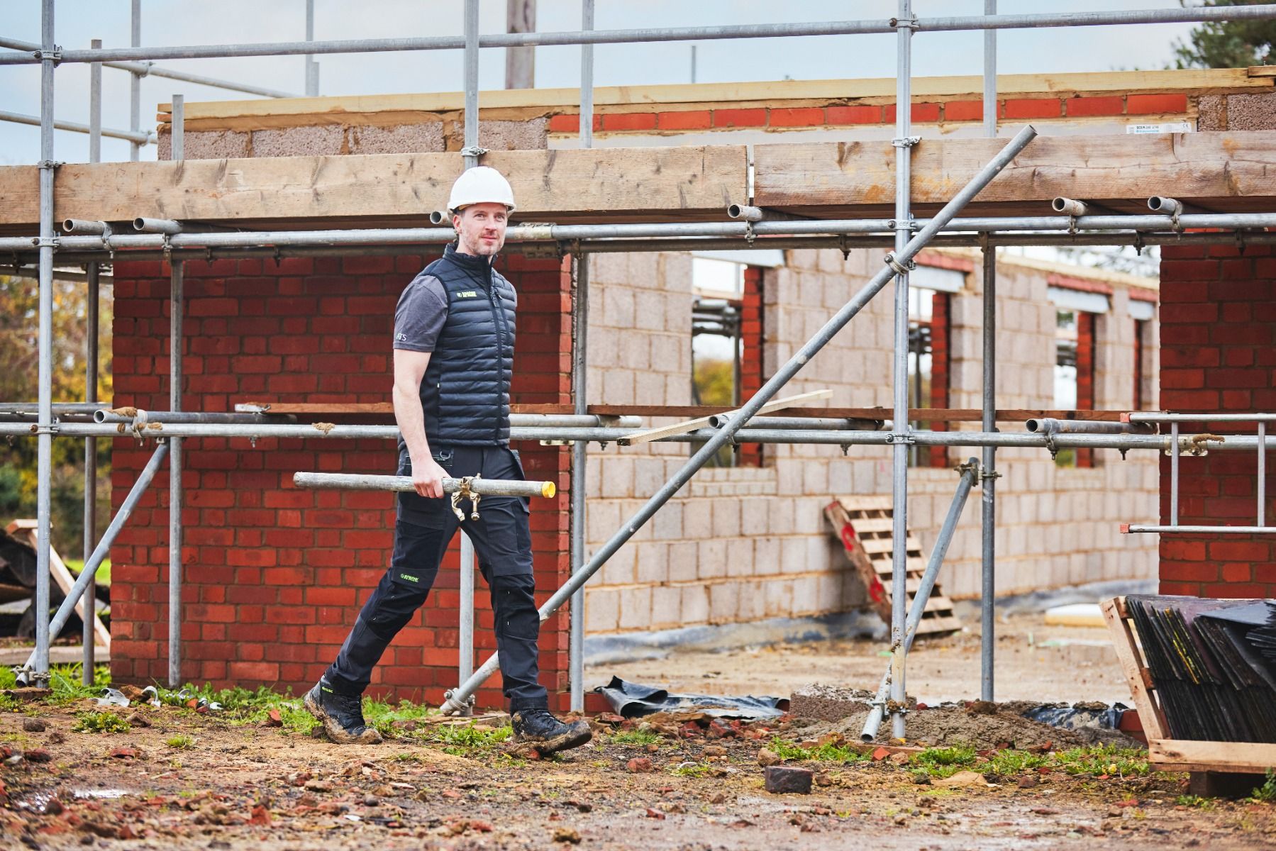 Apache Calgary Grey Work Trousers - Work Trousers
