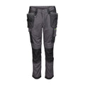 Apache Sudbury Grey Black Stretch Slim Fit Trouser - Work Trousers