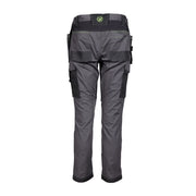 Apache Sudbury Grey Black Stretch Slim Fit Trouser - Work Trousers