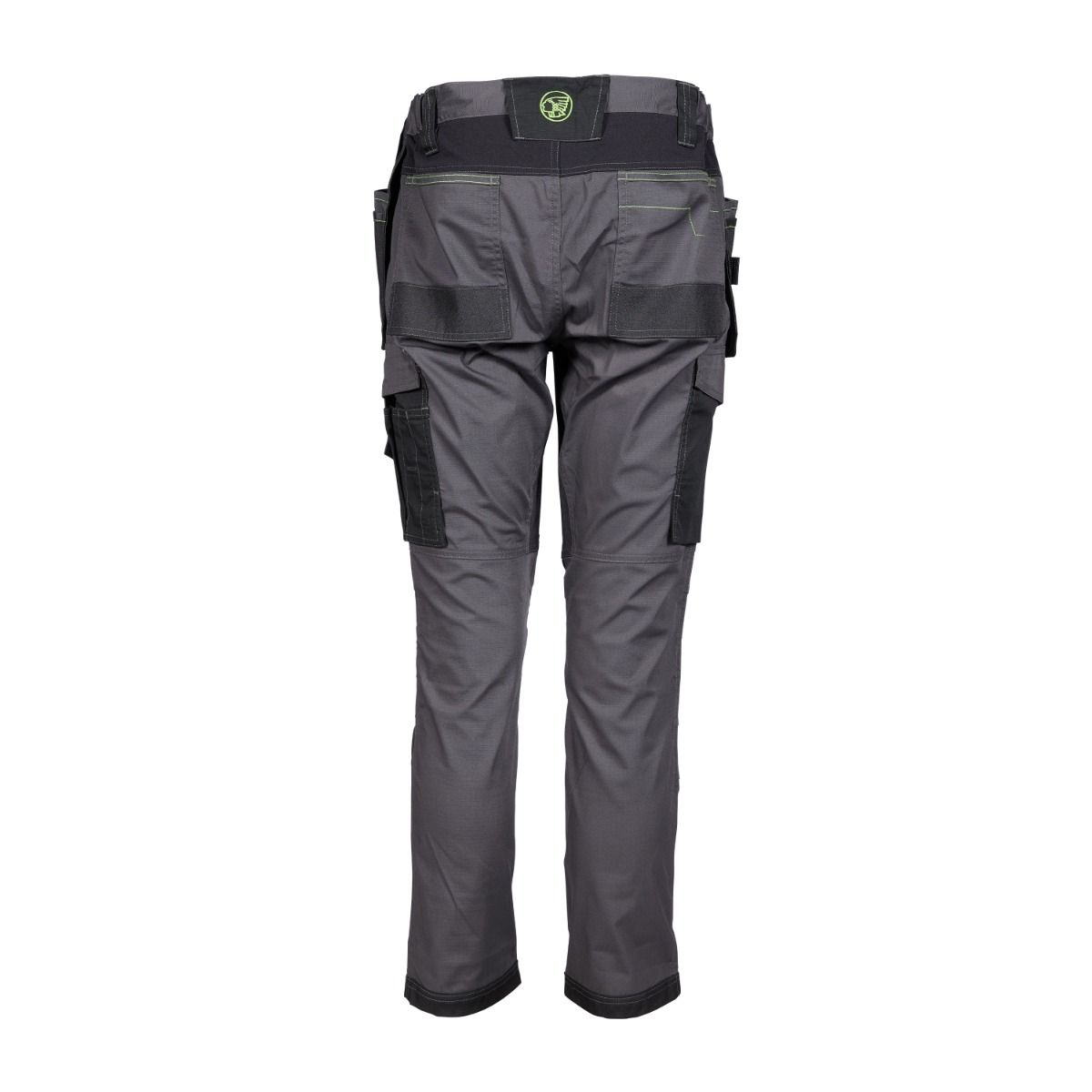 Apache Sudbury Grey Black Stretch Slim Fit Trouser - Work Trousers