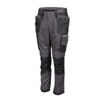 Apache Sudbury Grey Black Stretch Slim Fit Trouser - Work Trousers