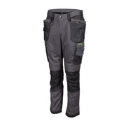 Apache Sudbury Grey Black Stretch Slim Fit Trouser - Work Trousers